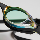 Arena Cobra Swipe Mirrored Yellow Copper / Black