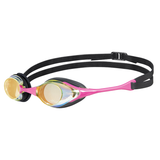 Arena Cobra Swipe Mirrored Yellow Copper / Pink