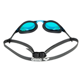 Arena Cobra Swipe Mirrored Aqua / Black