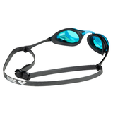 Arena Cobra Swipe Mirrored Aqua / Black