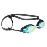 Arena Cobra Swipe Mirrored Aqua / Black