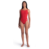 Arena Lace Back Red Swimsuit