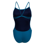 Arena Lace Back Blue Cosmo Swimsuit