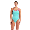 Arena Lace Back Water Blue & Fuchsia Swimsuit