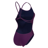 Arena Lace Back Plum Swimsuit