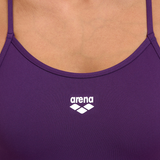 Arena Lace Back Plum Swimsuit