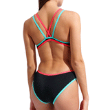 Arena One Double Cross Black Swimsuit
