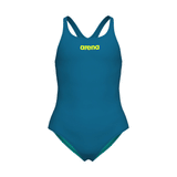 Arena Pro Solid Girls Swimsuit - Blue / Water