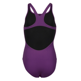 Arena Pro Solid Girls Swimsuit - Plum