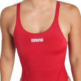Arena Team Solid Tech Red Swimsuit