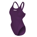 Arena Team Solid Tech Plum Swimsuit