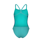 Arena Challenge Solid Girls Swimsuit - Blue / Water