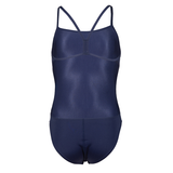 Arena Challenge Solid Girls Swimsuit - Navy