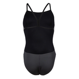 Arena Challenge Solid Girls Swimsuit - Grey