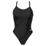 Arena Team Solid Challenge Black Swimsuit