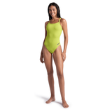 Arena Team Solid Challenge Soft Green Swimsuit