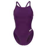 Arena Team Solid Challenge Plum Swimsuit