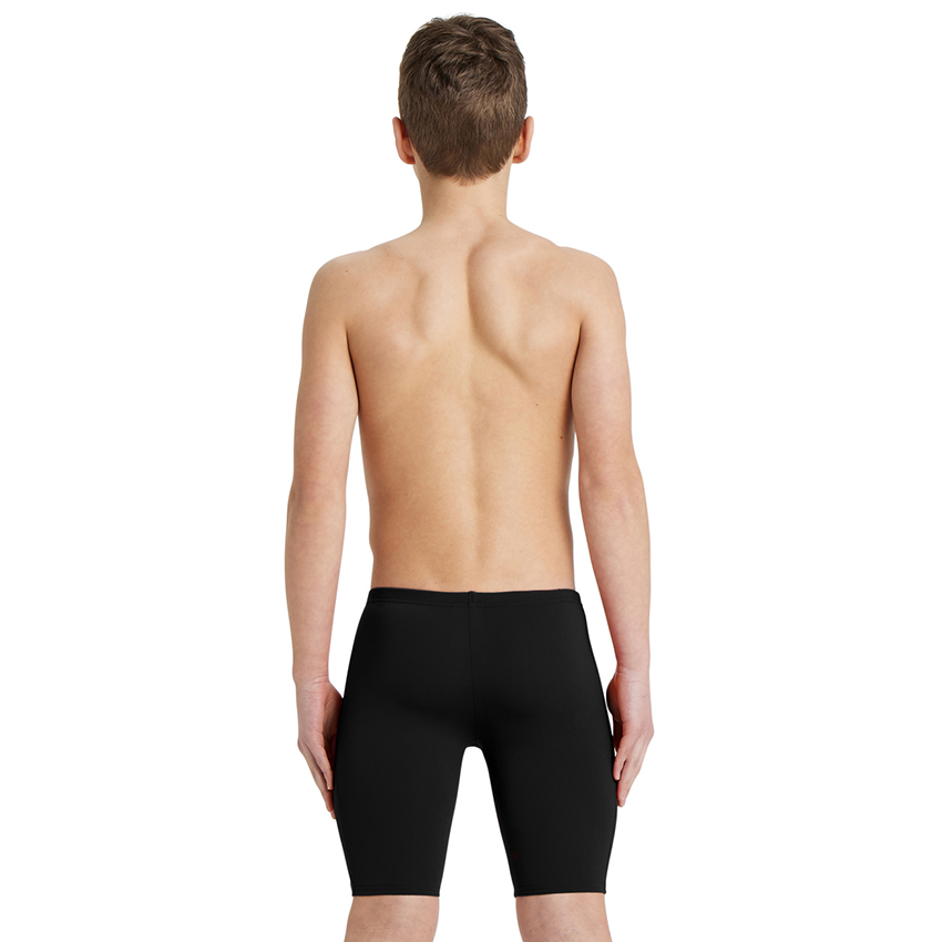 Arena Boy's Team Solid Jammer - Black