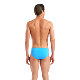 Arena Team Solid Turquoise Swim Brief rear view