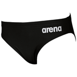 Arena Boy's Team Solid Brief - Black