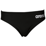 Arena Boy's Team Solid Brief - Black