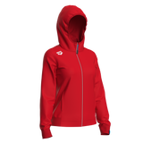 Arena Women's Hooded Jacket - Red