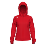 Arena Women's Hooded Jacket - Red