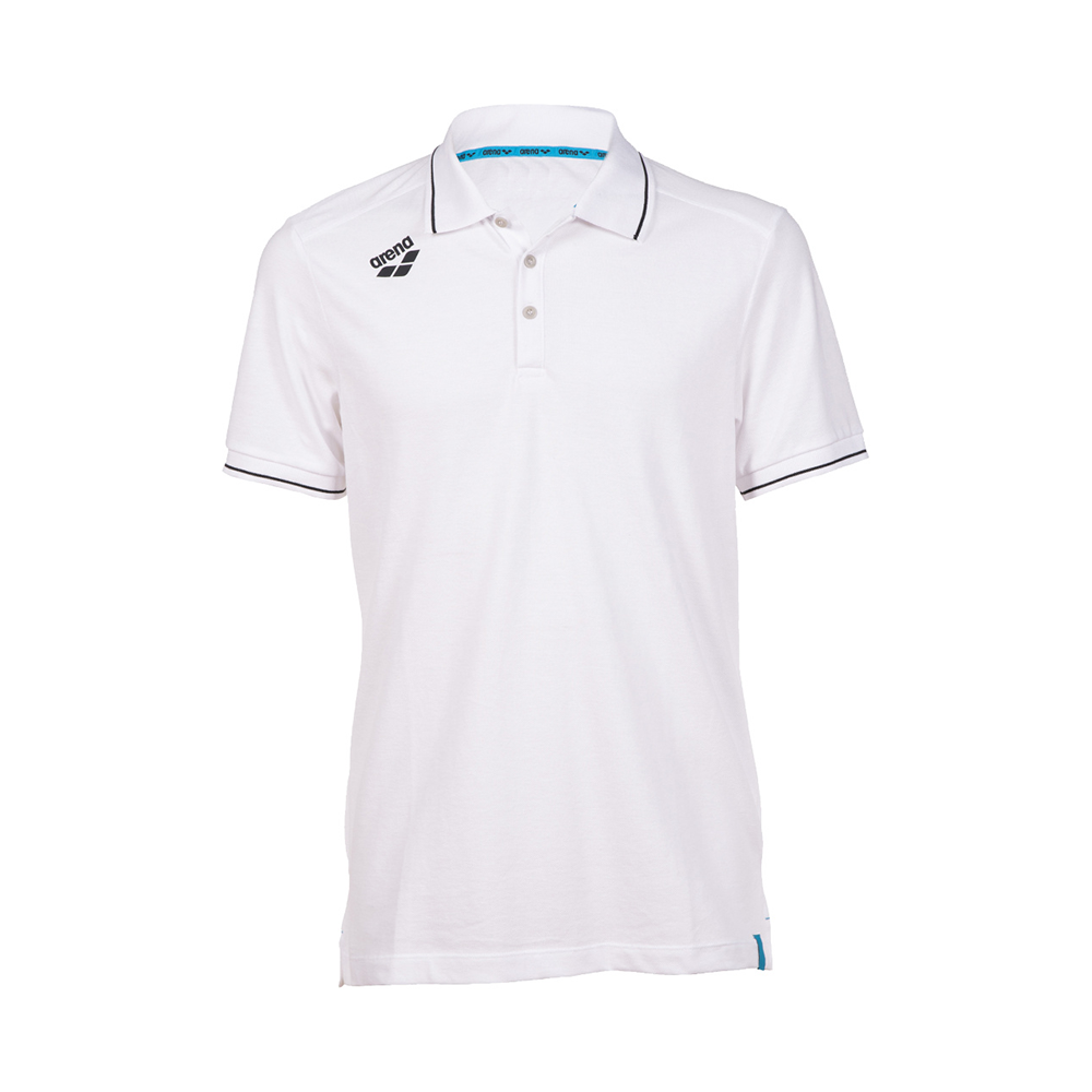Arena Cotton Polo Shirt - White