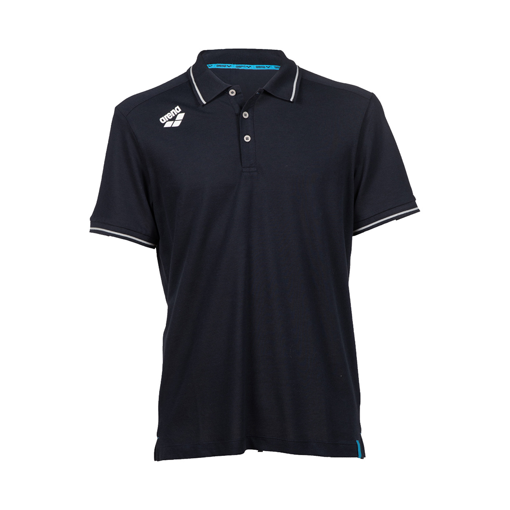 Arena Cotton Polo Shirt - Navy