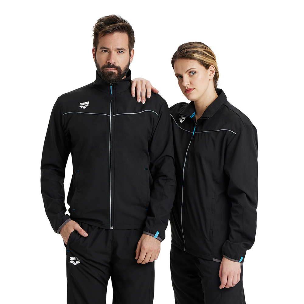 Arena Team Jacket Panel - Black