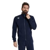 Arena Team Jacket Knit Panel - Navy