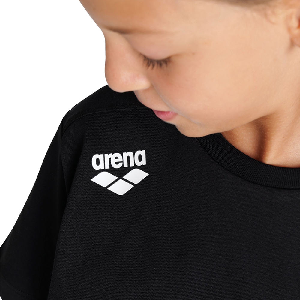 Arena Panel Junior T-Shirt - Black