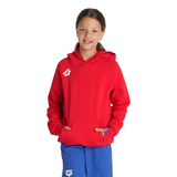 Arena Junior Hooded Sweatshirt - Red