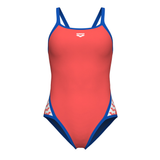Arena Icons Bright Coral Swimsuit
