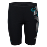 Arena Boy's Graphic Jammer - Black