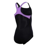 Arena Graphic Girls Black Swimsuit