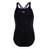 Arena Graphic Girls Black Swimsuit