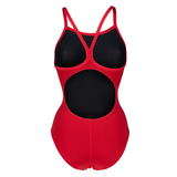 Arena Marbled Lightdrop Back Red Swimsuit