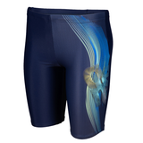 Arena Boy's Blue Parrot Jammer