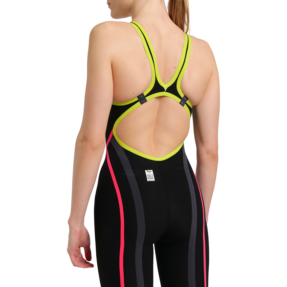 Arena Carbon Core FX Suit - Black / Fluo Yellow