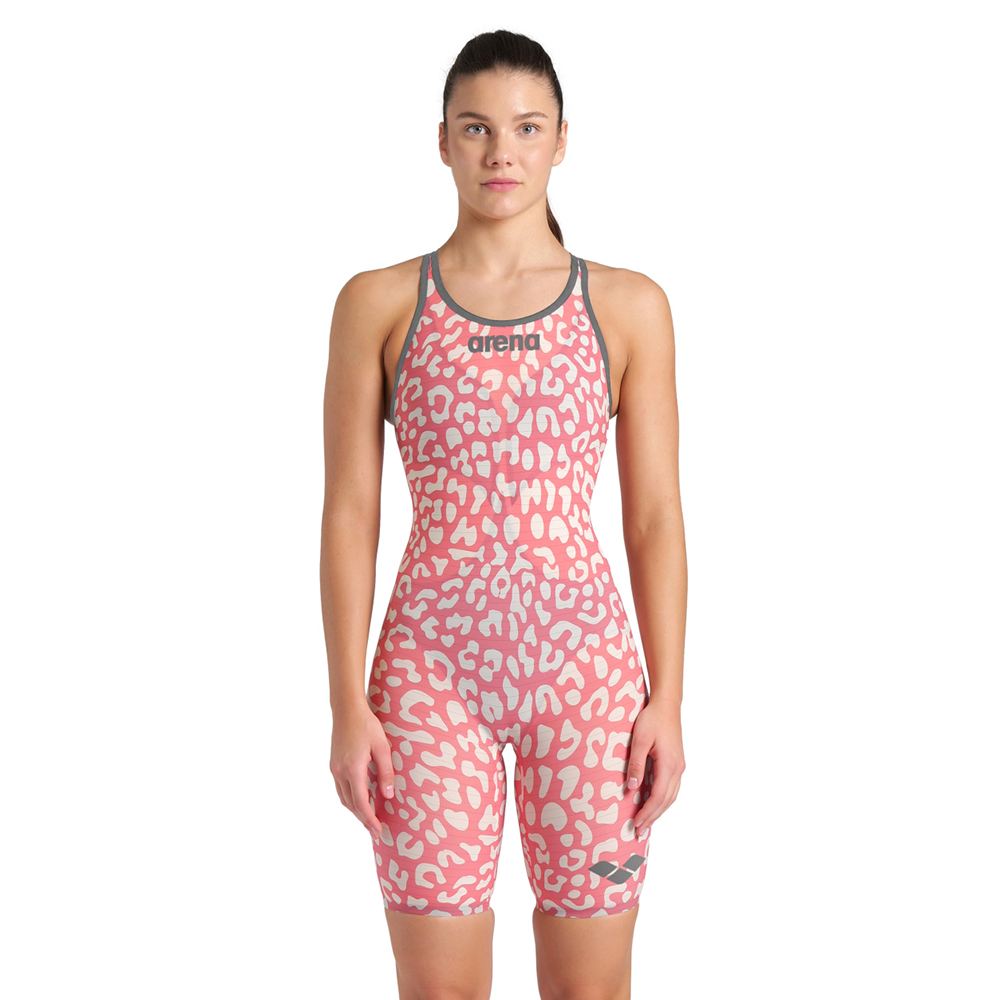 Arena Carbon Air 2 CB Kneesuit Leopard Geranium