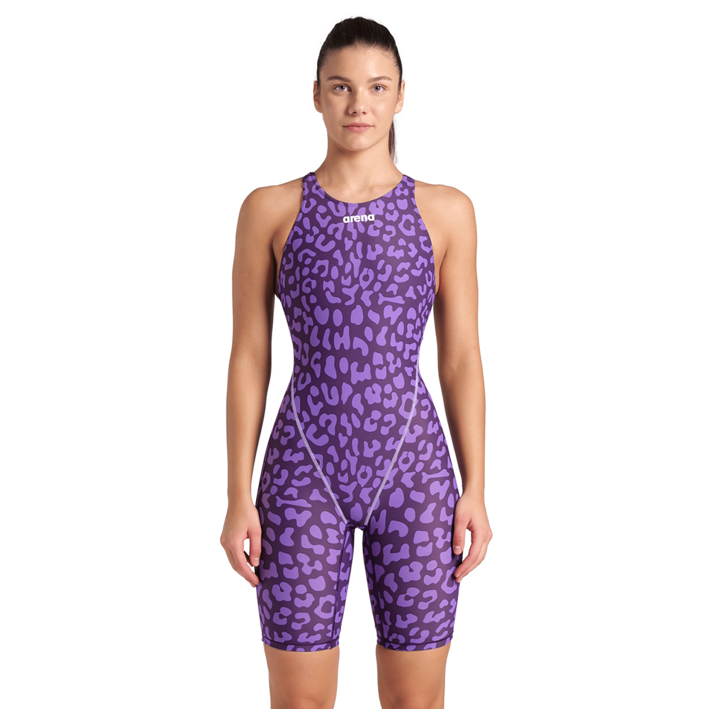 Arena ST Next Kneesuit - Leopard Violet