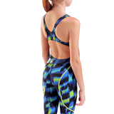 Arena ST Next Junior Kneesuit - Aqua Gleam
