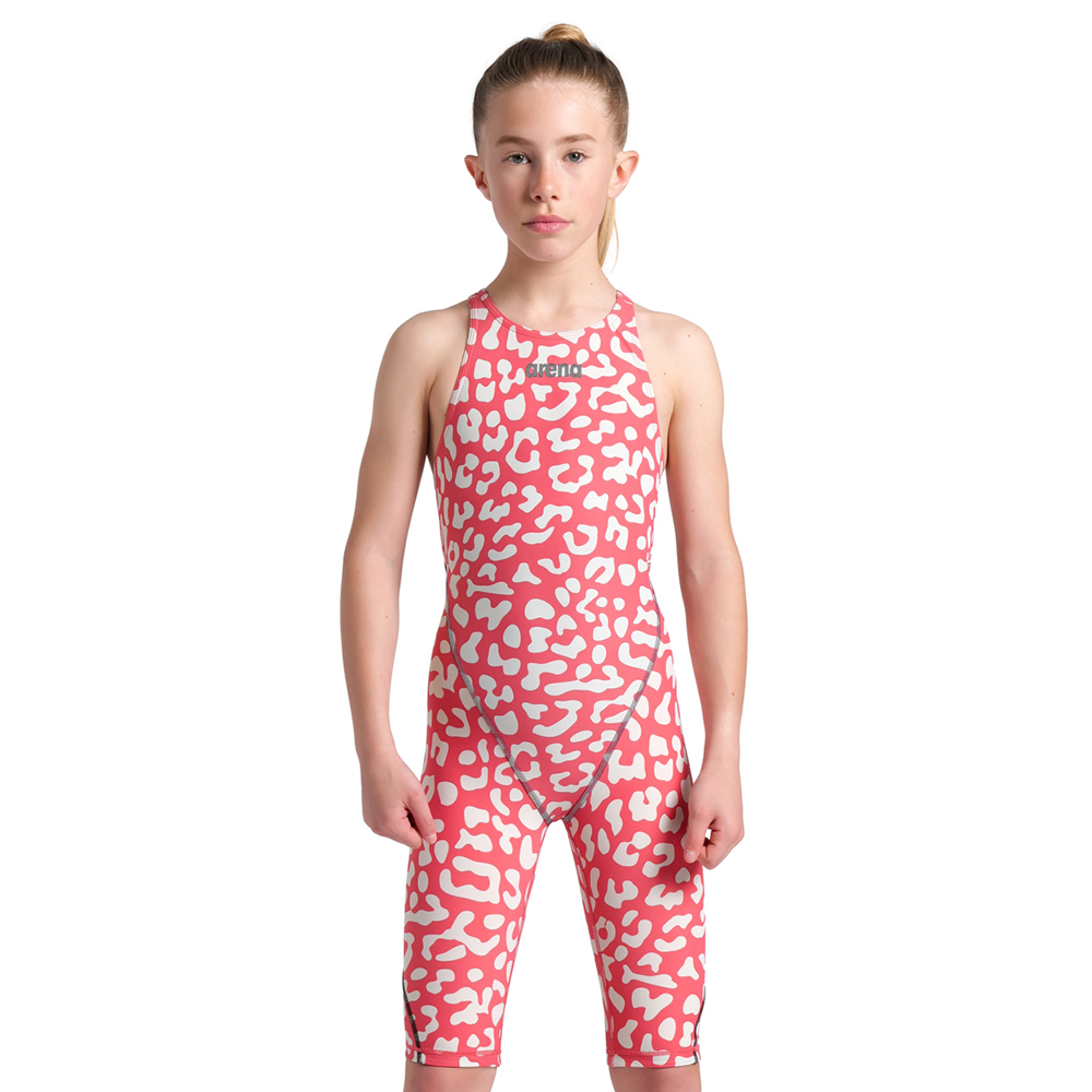 Arena ST Next Junior Kneesuit - Leopard Geranium