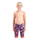 Arena ST Next Junior Jammer - Aqua Gleam Red / Blue