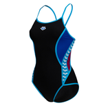 Arena Icons Black / Blue Swimsuit