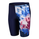 Arena Boy's Waves Breaking Navy Jammer