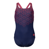 Arena Girls Kikko V Swimsuit - Navy