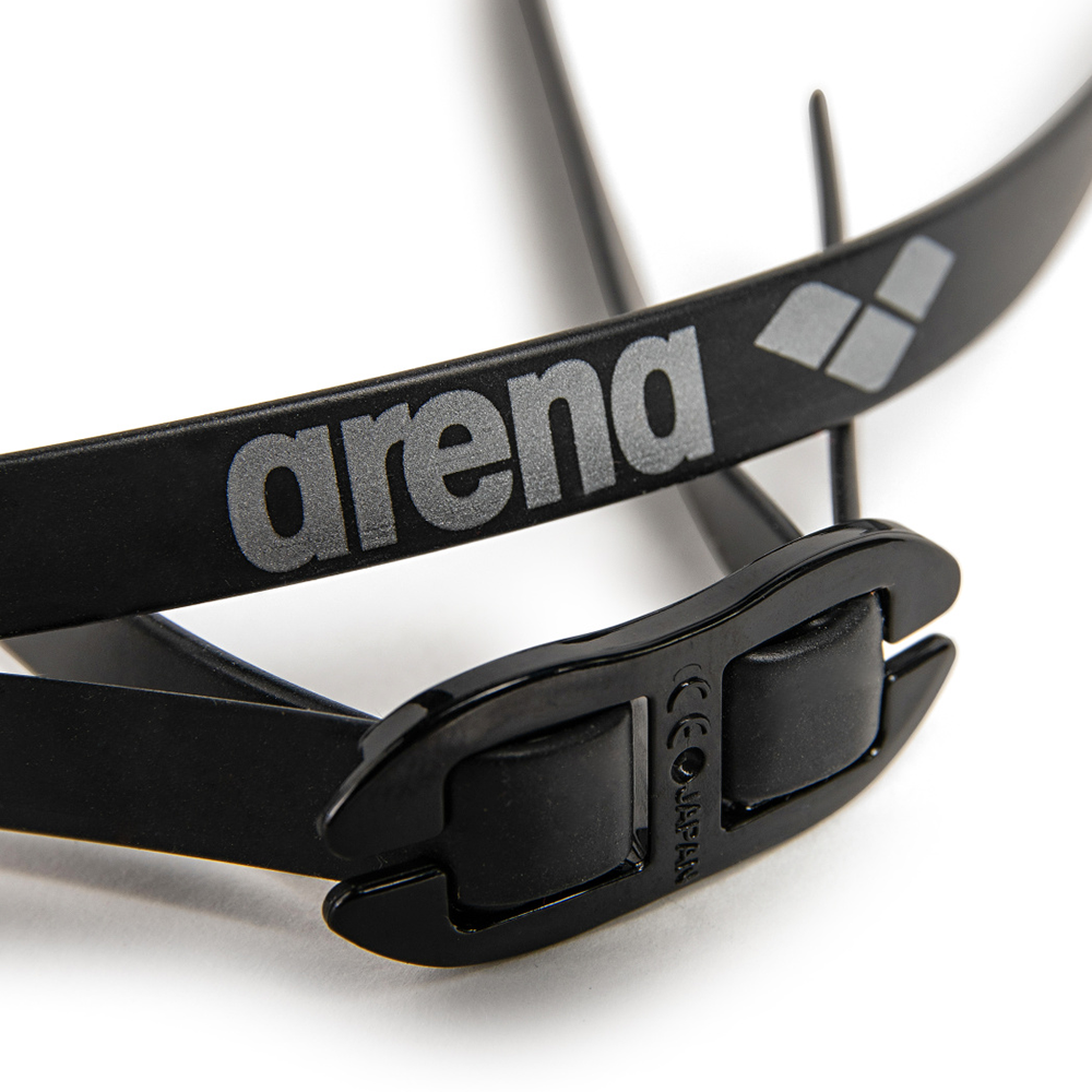 Arena Cobra Edge Swipe Mirrored Goggles - Gold / White