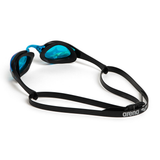 Arena Cobra Edge Swipe Mirrored Goggles - Aqua / Black